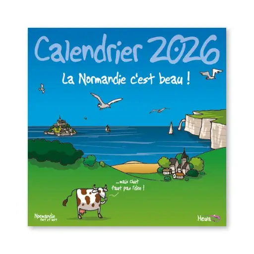 [110HE-15] Calendrier Carré 2026 - Heula