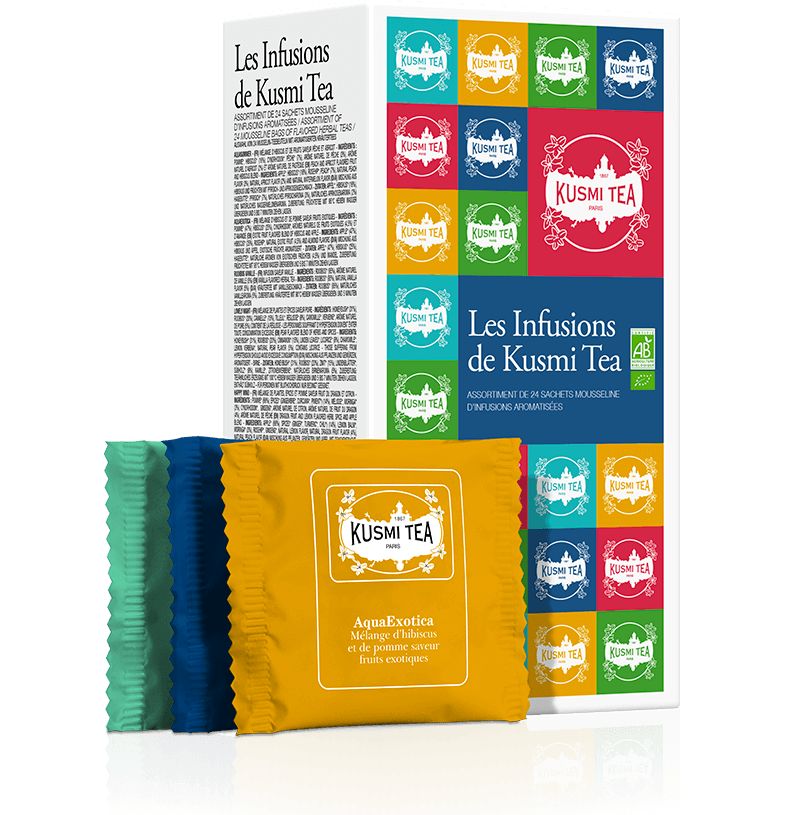 Coffret Les Infusions bio - Kusmi Tea 