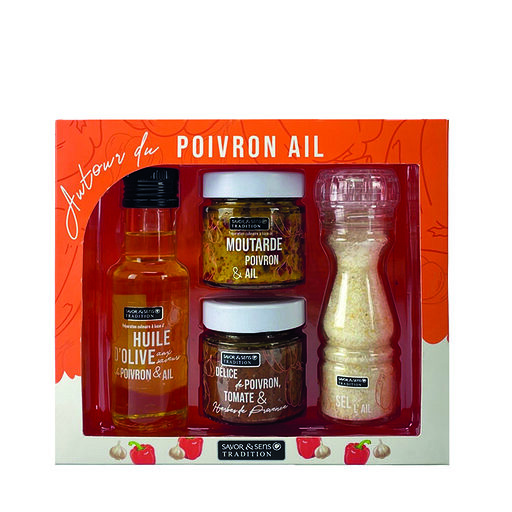 [501020019] Coffret autour du poivron & pointe d'ail