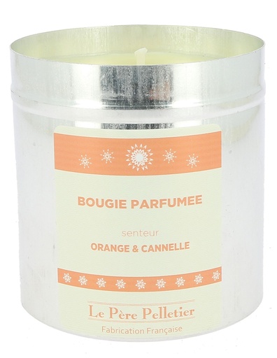 [PDH28ORCA] Bougie boîte alu - Orange canelle