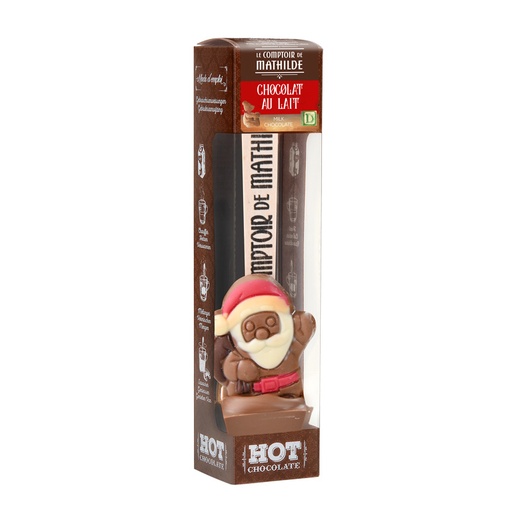 [HOTCH0036] Hot chocolate -  chocolat au lait père noël