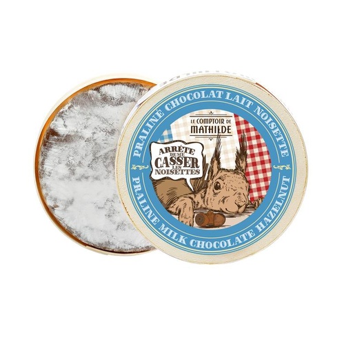 [CFPRA0003] Camembert en Chocolat au lait Praliné Noisette