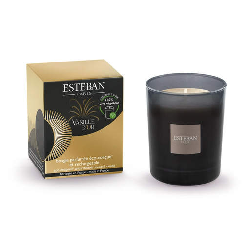 [VAN-008] Bougie parfumée initiale rechargeable - Vanille d'Or