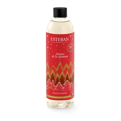 Recharge pour bouquet parfumé Autour de la cheminée 250ml - Esteban