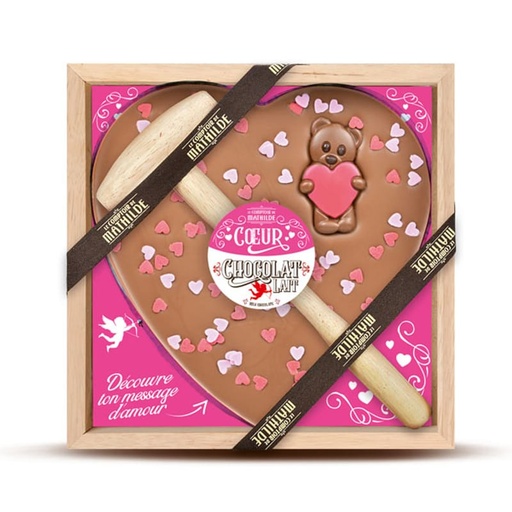 [CHCAC0016] Cœur à casser Chocolat au Lait - Love collection