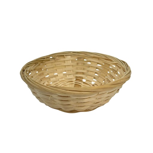 [A-210-0169 B] Panier rond bambou