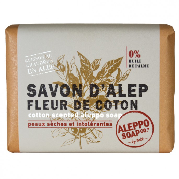 Savon d'Alep Fleur de Coton - Tadé