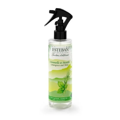 Brume pafumée Citronnelle et Menthe- Esteban