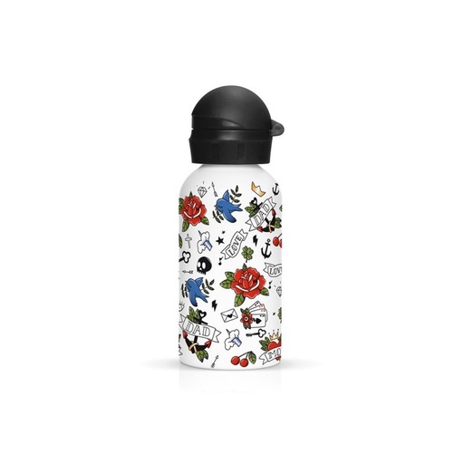 [LTGOU31] Gourde en métal motife Rock - Label'tour