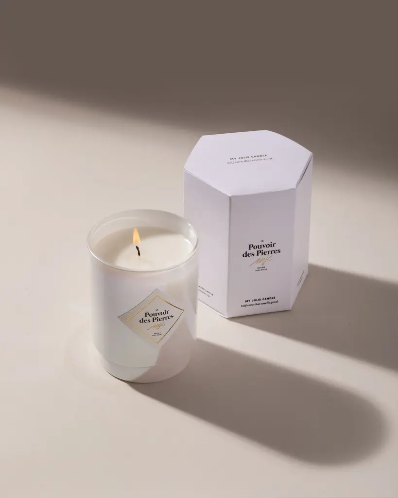 Bougie le pouvoir des pierres - My Jolie Candle