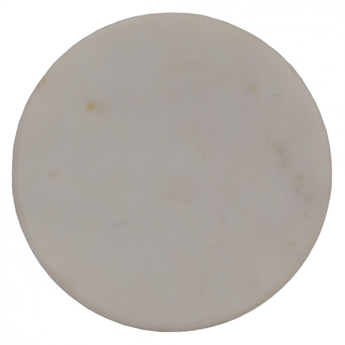 Porte savon en marbre blanc - Tadé