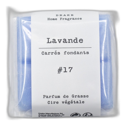 Carré Fondant Cire Végétale - Lavande - Drake