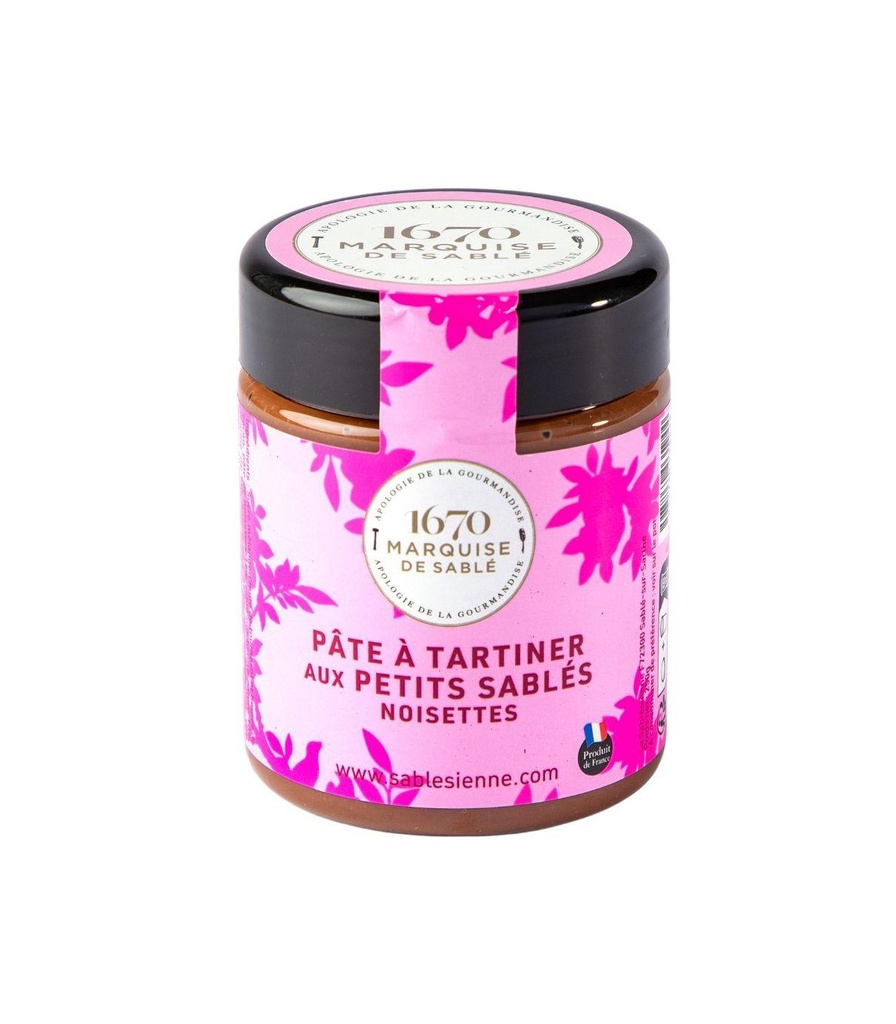 Pâte à tartiner aux brisures de sablés - La Sablésienne