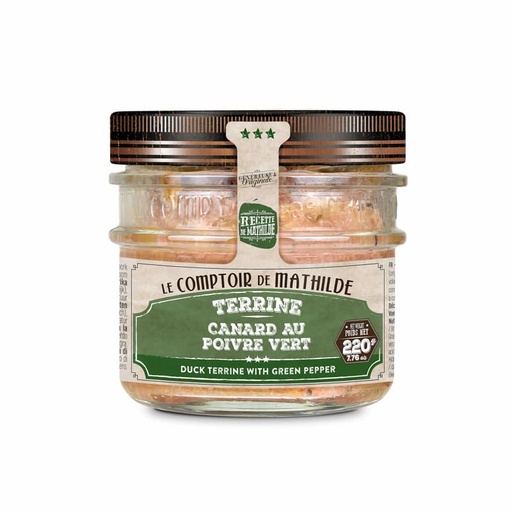 [APERT0035] Terrine De Canard Au Poivre Vert - Le comptoir de Mathilde