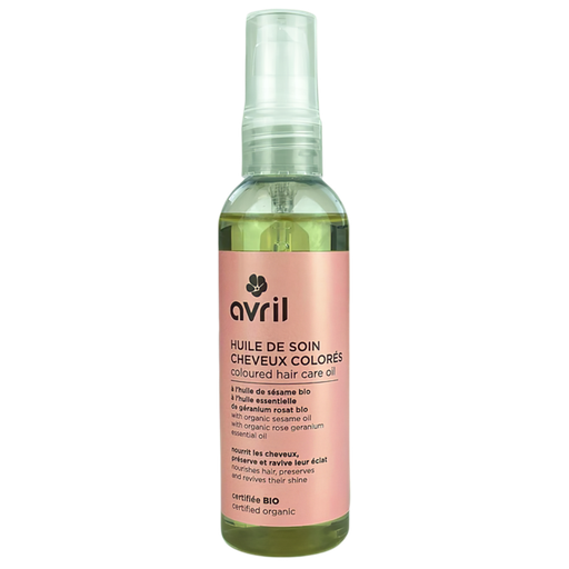 [1258] Huile de soin cheveux colorés - Avril