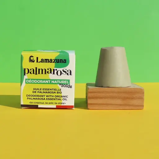 [DSP] Déodorant solide palmarosa - Lamazuna