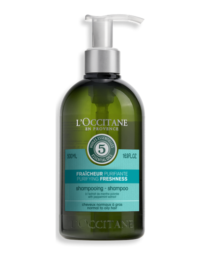 [17SH500P19] Shampooing purifiant cheveux normaux à gras - L'Occitane