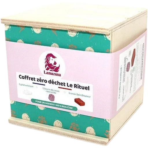 [B3A8A1] Coffret zéro déchet le rituel - Lamazuna