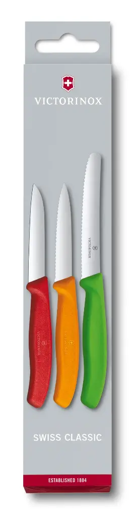 Set de couteaux d’office colorés - Victorinox 