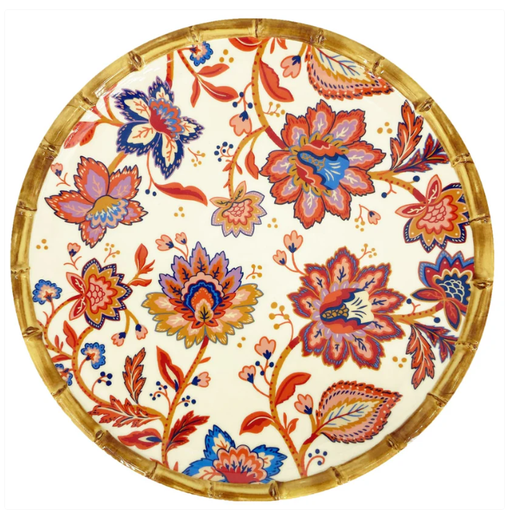 [MJA-02DB] Grande assiette plate - Les Jardins de la Comtesse