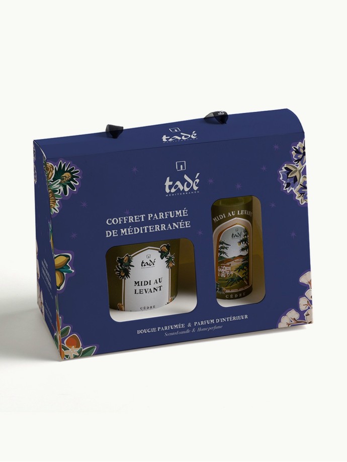 Coffret cédre · Parfum d'ambiance - Tadé 