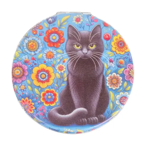 [34748] Miroir de poche Chat - Signes Grimalt