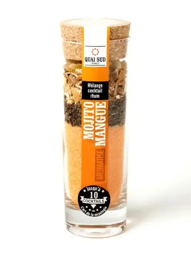 [1CMOJIMANG] Mélange Pour Préparation Cocktail - Quai Sud (Mojito Mangue)