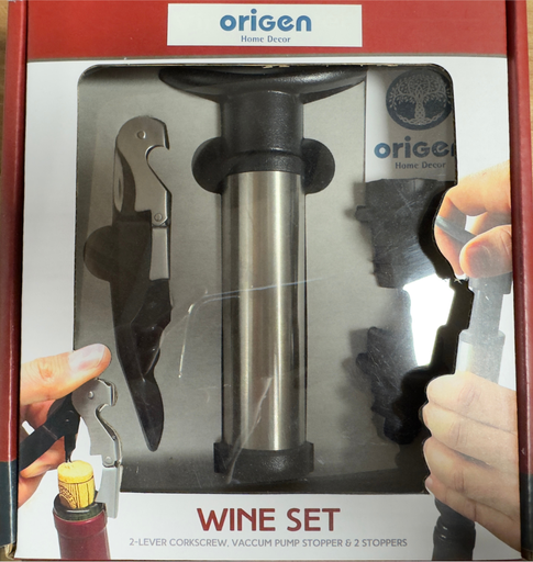 [28892] Coffret de 4 Pièces à Vin - Origen