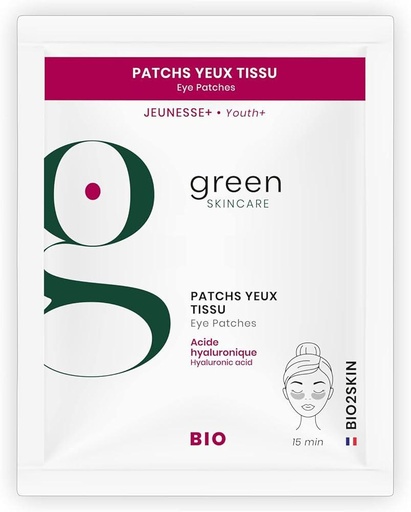 [111413] Masque yeux tissu Bio Jeunesse - Couleur Caramel  