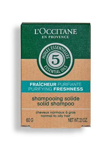 [17SH060SP21] Shampoing Solide Fraicheur Purifiante- L'Occitane 