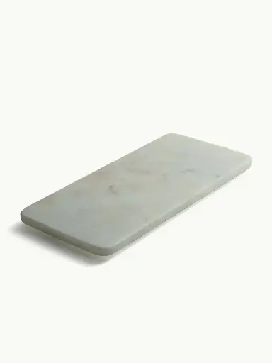[TDMARB05BLC] Plateau Rectangulaire en marbre - Tadé
