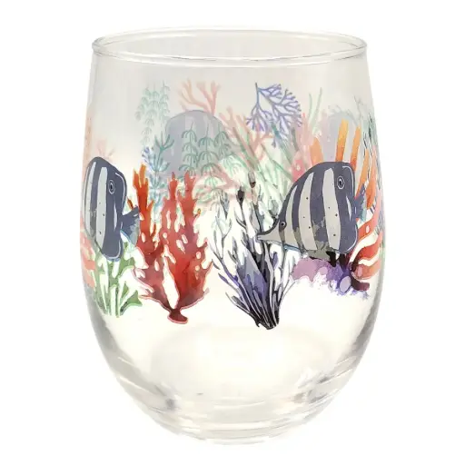 [36017] Verre Ballon Poisson- Signes Grimalt 