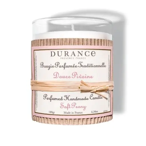 [452138] Bougie parfumée Douce Pivoine - Durance 