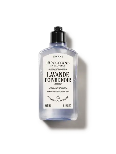 [20GD250OCR] Gel Douche parfumé Lavande Poivre Noir - L'Occitane