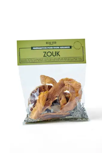 [1RHZOUKS2] Mélange Pour Préparation Rhum Arrangé “Zouk” Quai Sud