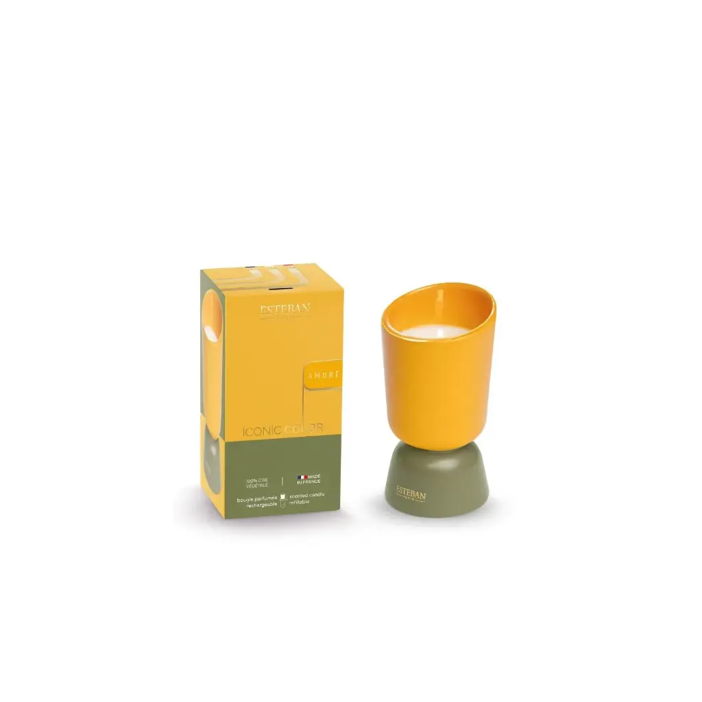Bougie parfumée - Ambre - Esteban 