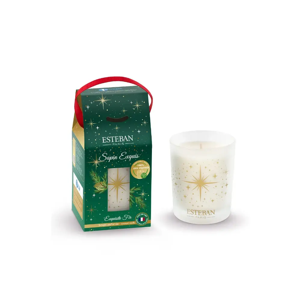 Sapin Exquis Bougie parfumée - Esteban 