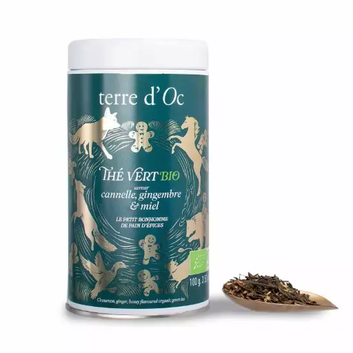 [TOTNOBO459] Thé Vert Gingembre Cannelle - Terre D'oc 