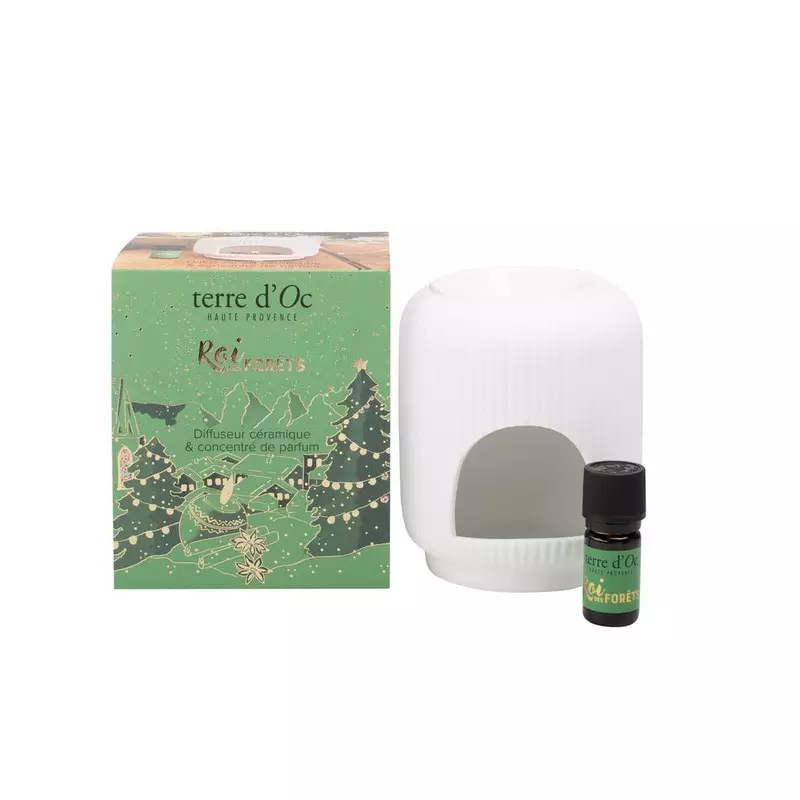 Coffret parfumé Extrait et brûle parfum - Terre D'Oc