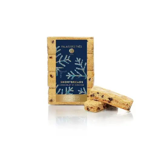 [500010] Shortbreads Chocolat & Orange - Palais des thé 