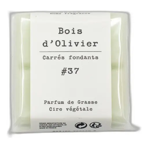 [BPP48-BOL] Carré Fondant Cire Végétale - Bois D'olivier - Drake 