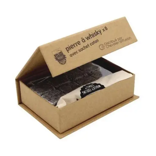 [CD.973] Coffret de 8 pierres à whisky - Chevallier Diffusion