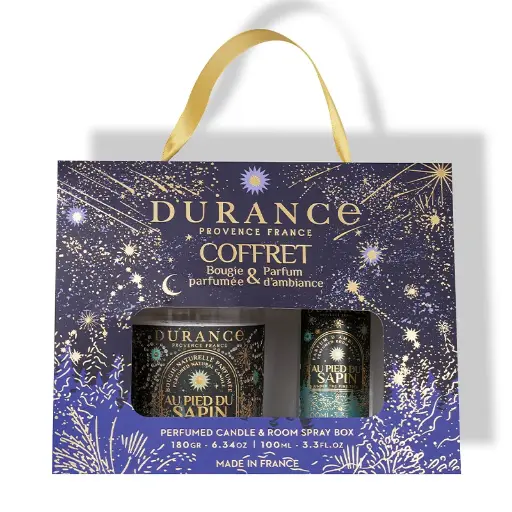 [070470] Coffret bougie et parfum d'ambiance - Durance 