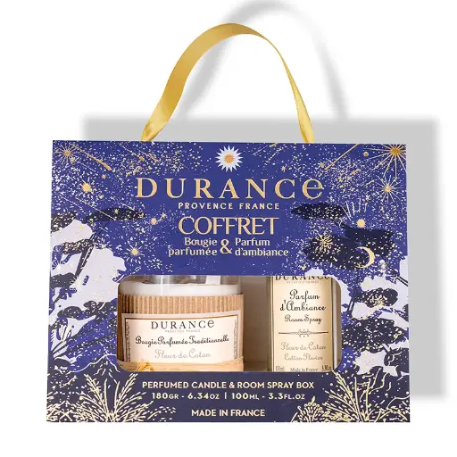 [070474] Coffret bougie et parfum d'ambiance - Durance  