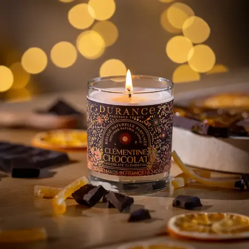 [075146]  Bougie de noël parfumée - Durance 
