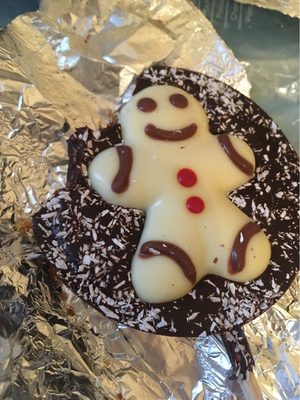 [CSUCD0037] Sucette Chocolat Noir Sapin- Comptoir de Mathilde 