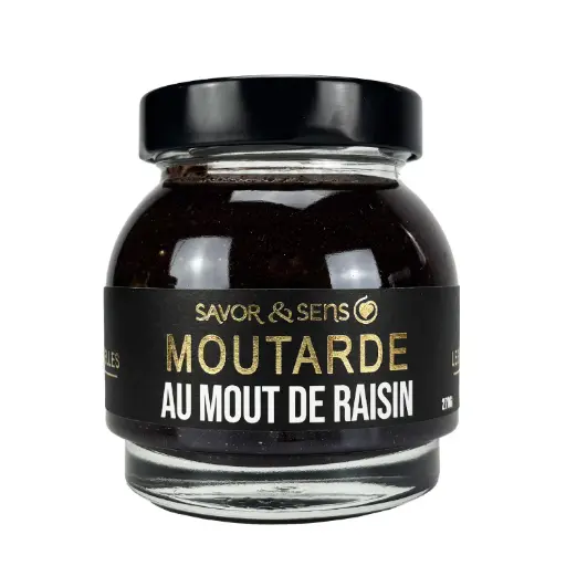 [501060089] Moutarde au moût de raisin - Savor et sens 