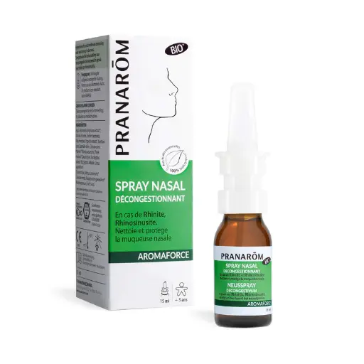 [2096] Spray nasal -Aromaforce - Décongestionnant - Bio