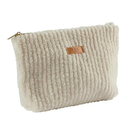 [HL227] Pochette de Maquillage blanche - Country Casa